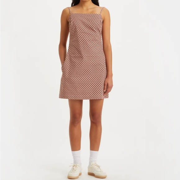 NWT Levi’s Danny Dress- Mahogany- Red - Picture 2 of 7